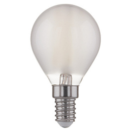 Лампа светодиодная филаментная Classic F E14 6W 4200K шар матовый 4690389108310