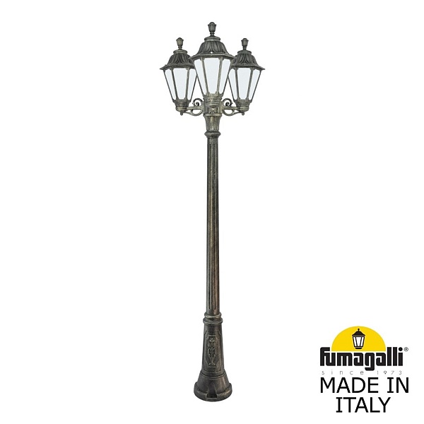 Светильник уличный FUMAGALLI GIGI BISSO/RUT 3L E26.156.S30.BYF1R