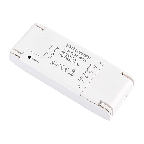 WIFI контроллер RGBCW для светодиодных лент, 8A ST LUCE AROUND ST9000.500.01RGBCW