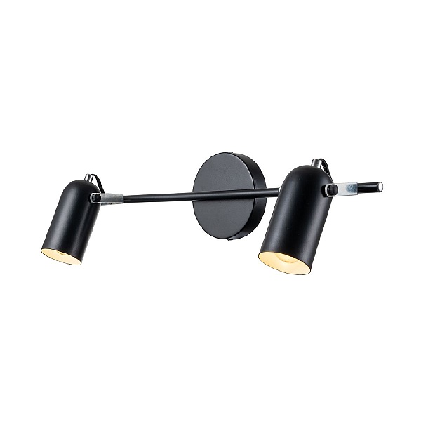Настенно-потолочный спот Escada 696/2A E14*40W Black/Chrome