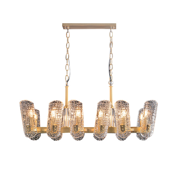 Люстра подвесная LED7 Future Lighting Loft Industry Modern - Scoop Line Chandelier