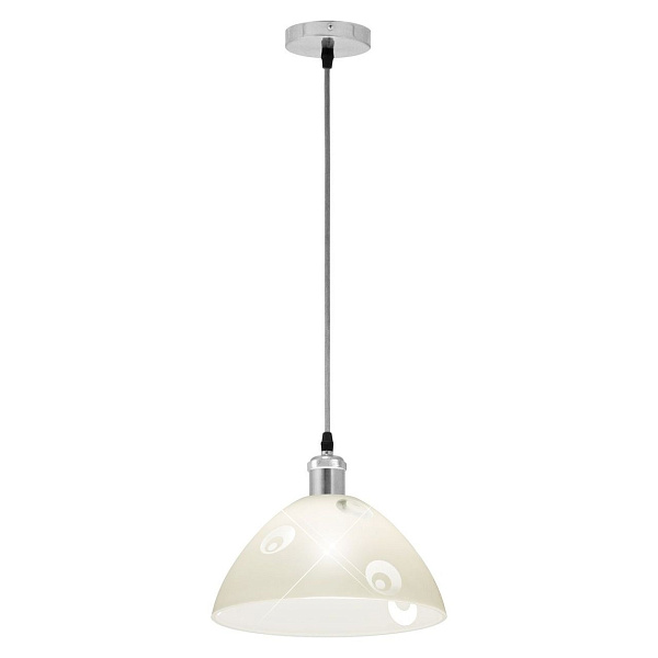Светильник подвесной Globo 15512, хром, E27, 1x60W