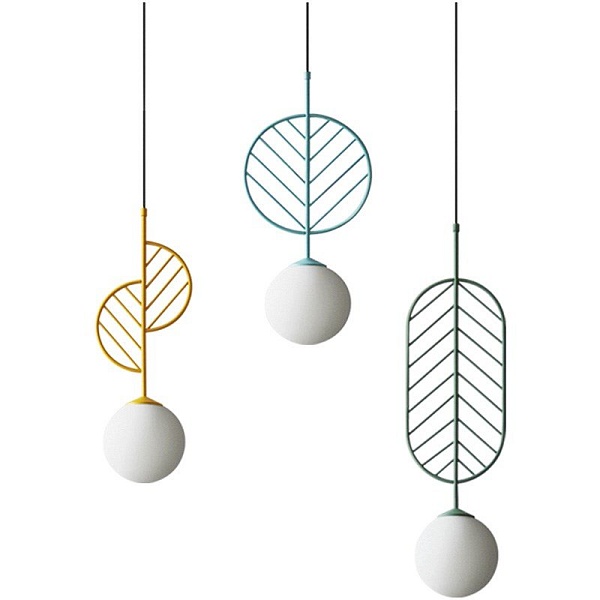 Люстра Cosima lamp | Черный, высота 68