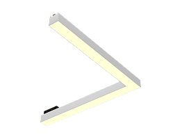 Светильник TrackLine Fold Angle (ral9003/400mm/400mm/LT70 — 3K/20W/120deg)