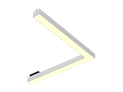 Светильник TrackLine Fold Angle (ral9003/400mm/400mm/LT70 — 3K/20W/120deg)