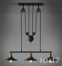 Светильник LED7 Future Lighting Loft Industry Punk Wheel 3