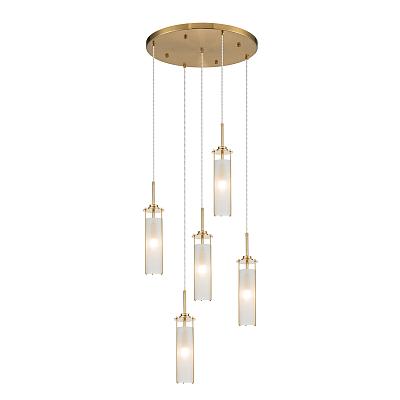 Подвесной светильник 11038/5PL Brass