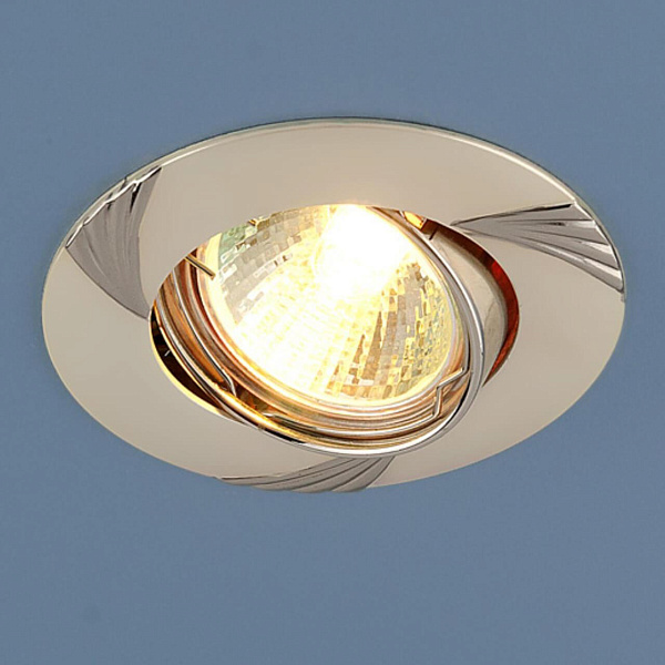 Встраиваемый светильник Elektrostandard 8004 MR16 PS/N перламутровое серебро/никель 4690389063336
