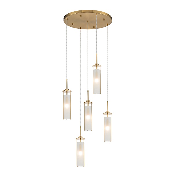 Подвесной светильник 11038/5PL Brass