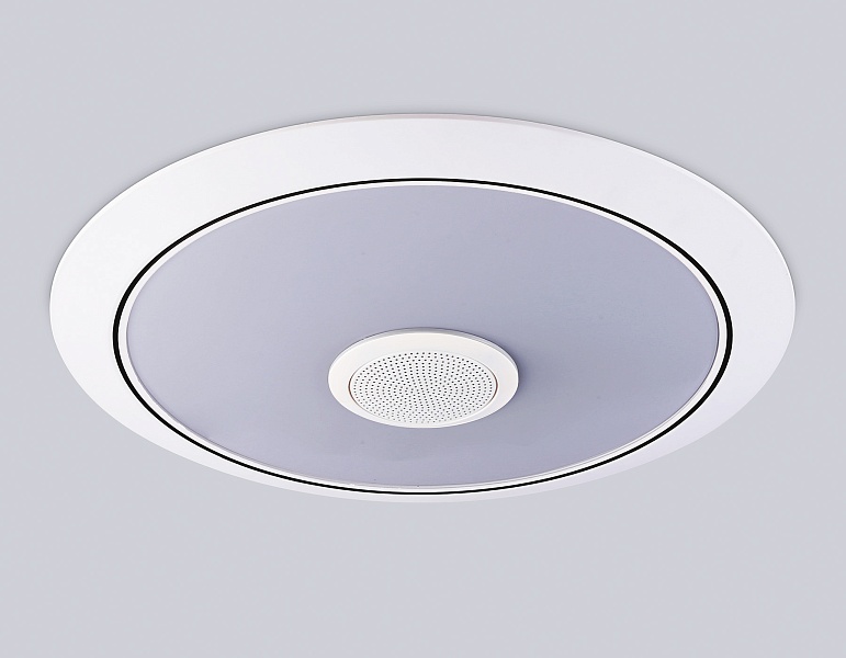 Музыкальный светодиодный светильник c подсветкой RGB Ambrella Light ORBITAL FZ710