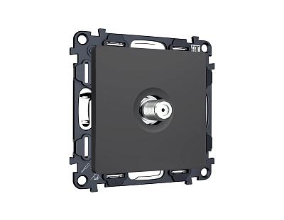 Комплект механизм TV розетки SAT 5-2400MHz 3.5dB Ambrella Volt ALFA MA913050