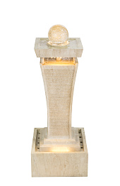 Фонтан декоративный GLOBO 93029, бежевый, LED, 1x2,4W