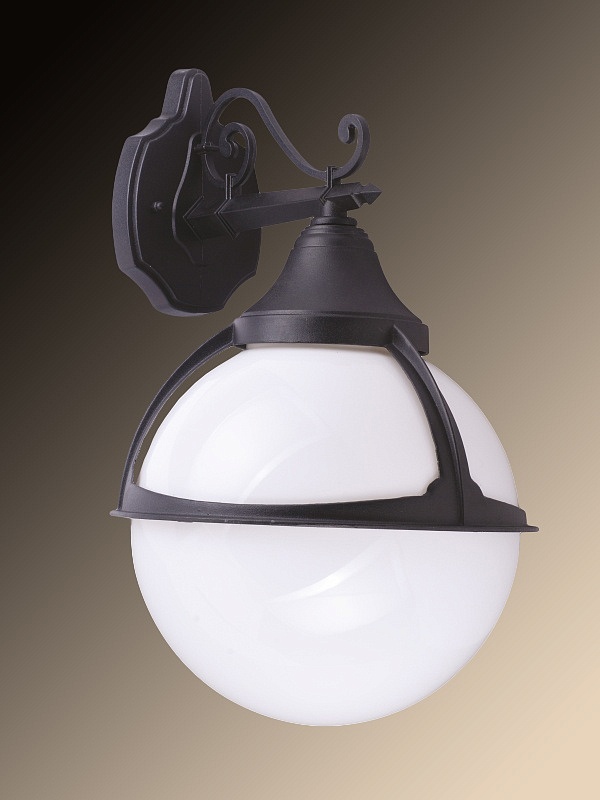Уличный настенный светильник Arte Lamp Monaco A1492AL-1BK
