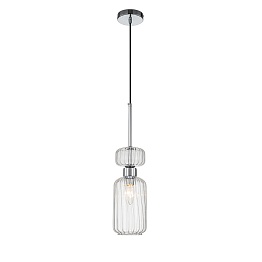 Подвесной светильник Escada 1141/1S E14*60W Chrome/Clear