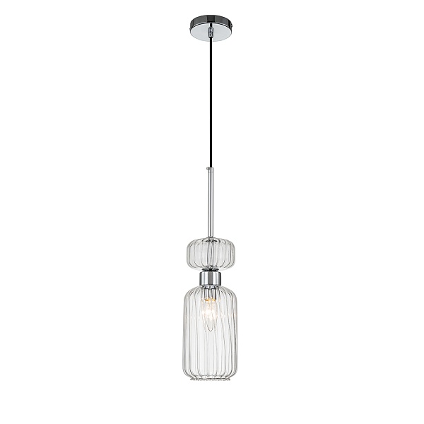 Подвесной светильник Escada 1141/1S E14*60W Chrome/Clear