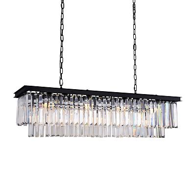 Подвесной светильник Delight Collection Odeon 10C/P black/clear KR0387P-10C/P black/clear