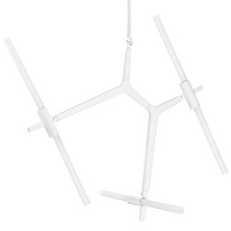 Люстра Агнес Chandelier White 6