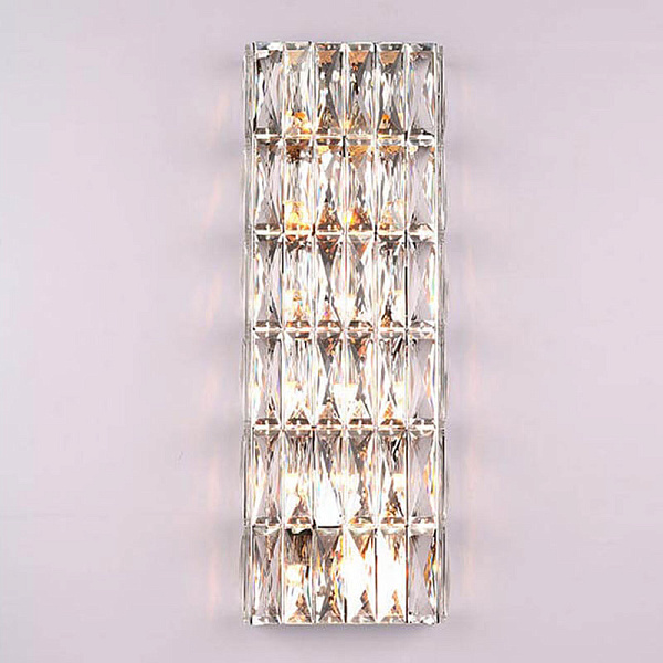 Бра Crystal Regena Chrome Wall Lamp 12