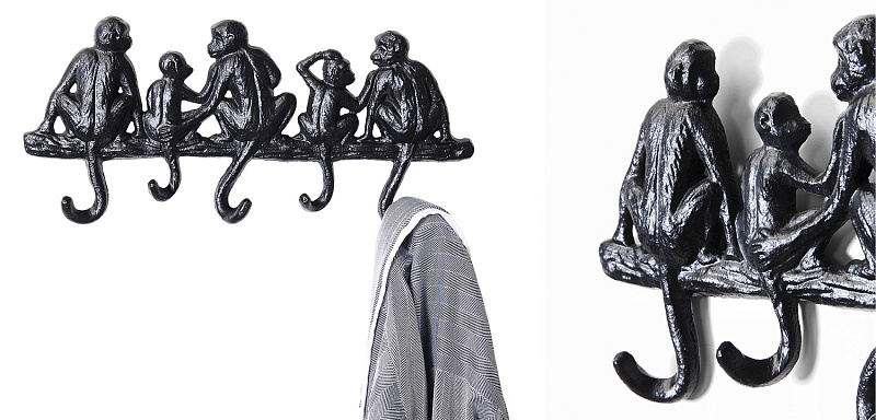 Настенная вешалка Monkey Family S Loft-Concept 38.007-3
