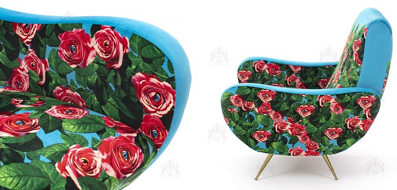 Кресло SLT Armchair Roses 01.16088