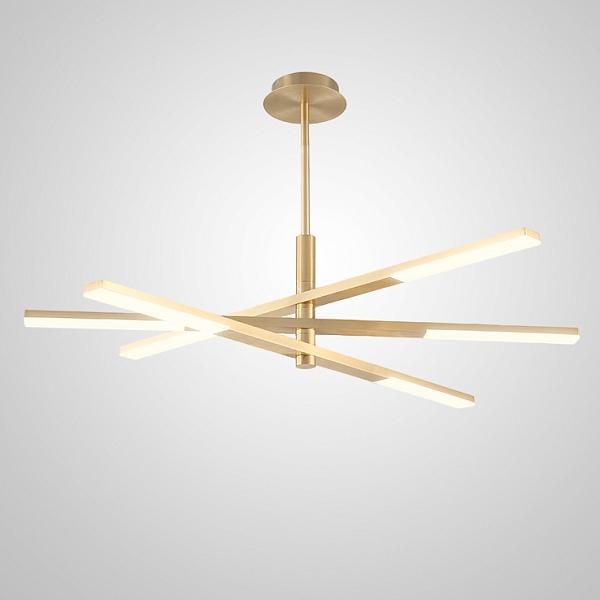 Люстра подвесная ImperiumLoft Orton На 3 D96 Gold 241024-26