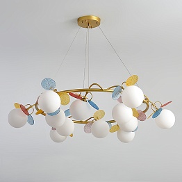 Люстра MATISSE Chandelier glass | диаметр 90 см