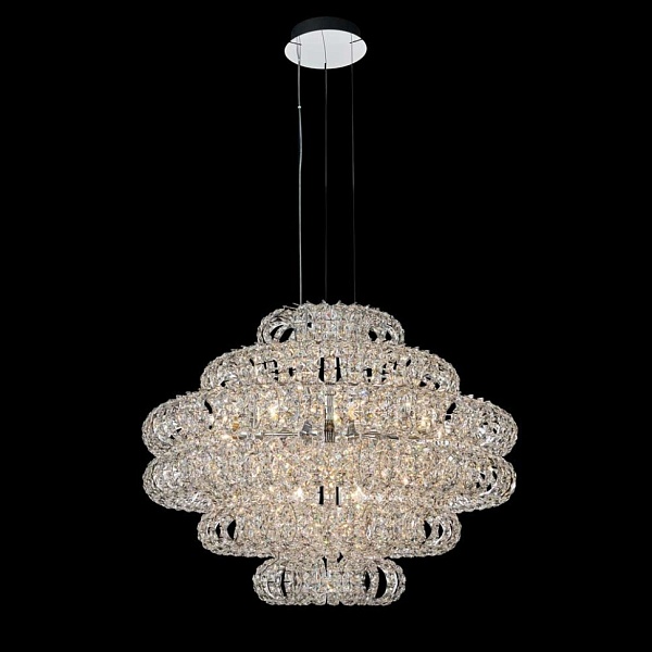 Люстра подвесная Fluorite Brilliance Chrome FL1107-25P
