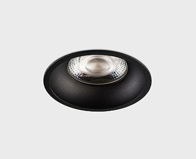 Светильник встраиваемый влагозащищенный IT08-8042 black 3000K Italline