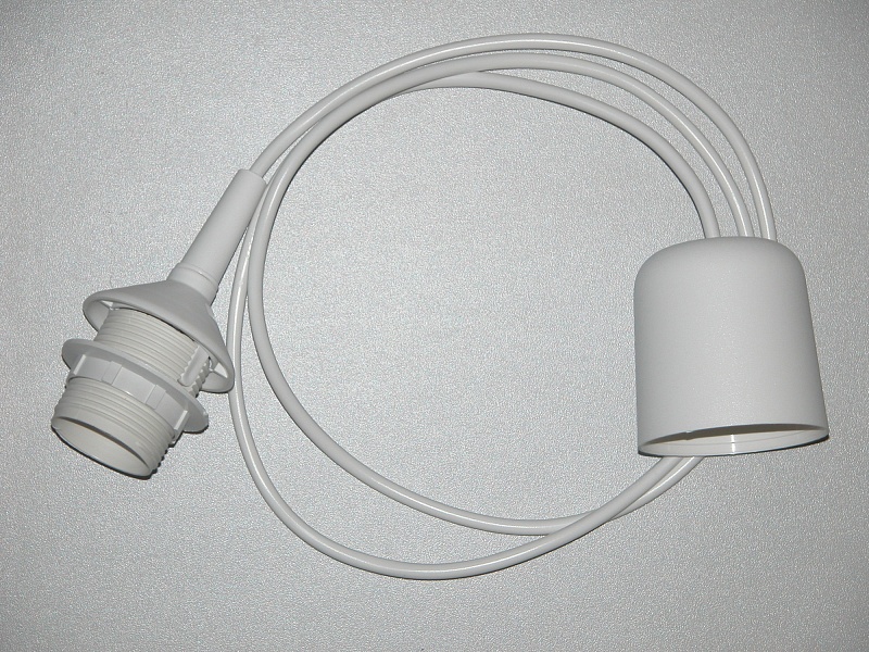 Шнур для подвеса Globo A3, белый, E27, 1x60W
