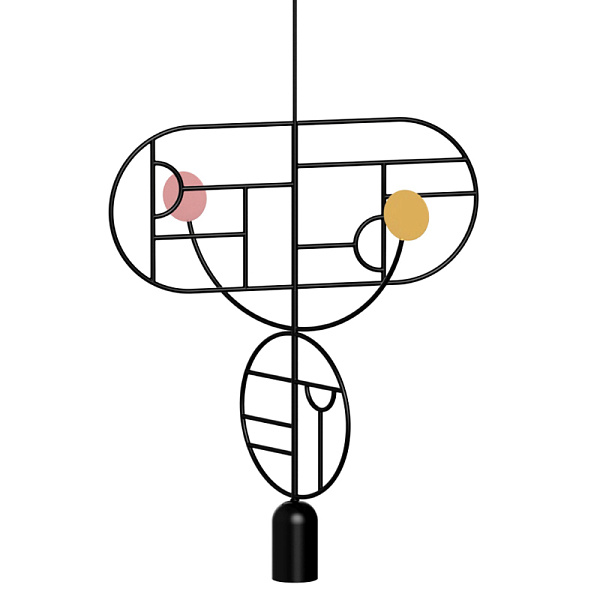 Подвесной Светильник Lines &amp; Dots Home Adventures LDS07  designed by Alvaro Goula &amp; Pablo Figuera   in 2019 40.3121-0 Loft Concept