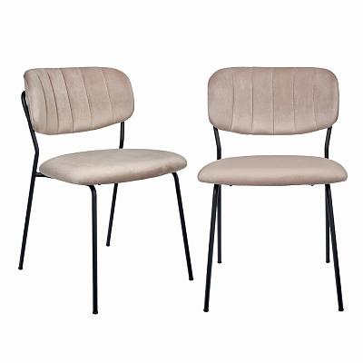 Комплект из 2-х стульев Carol латте Bradexhome FR 0817P