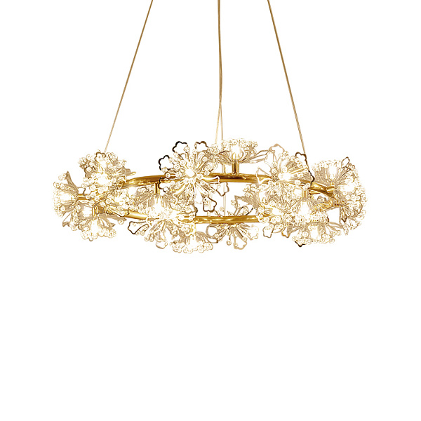 Люстра подвесная LED7 Future Lighting Loft Industry Modern - Flowers in Metall