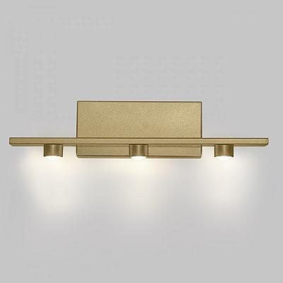 Светильник картинный LED 3*3W 4200K Матовое золото 220V IP20 L=360 мм IMEX IL.0040.0050-3 SGD