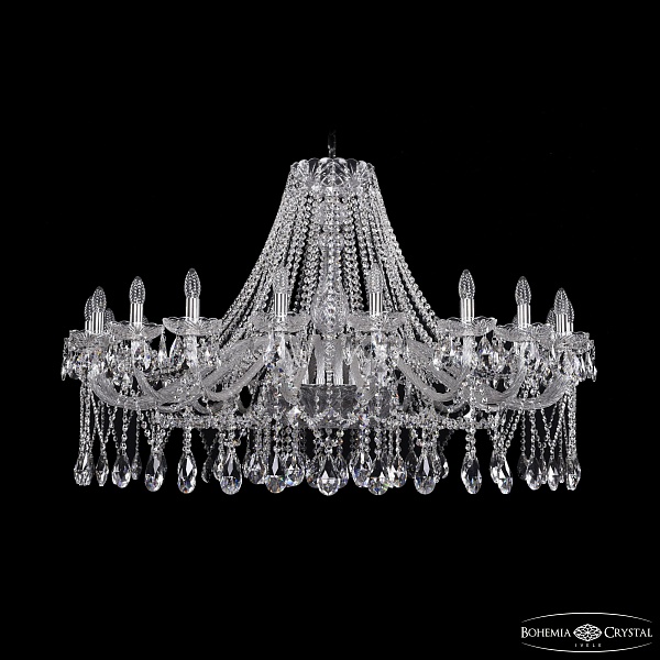 Люстра Bohemia Ivele Crystal 1413/20/460 Ni