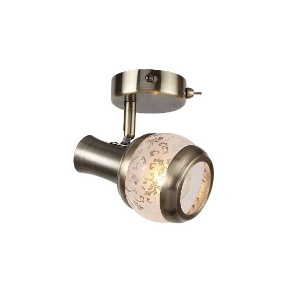 Поворотный спот FLORA 1хЕ14х40W ант бр 1102/1A ESCADA