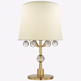 Настольная лампа Visual Comfort Voltaire Bedside TOB3914HAB/CG-L