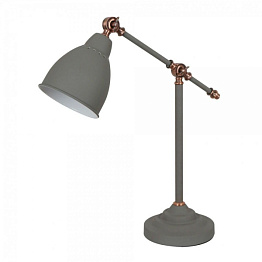 Настольная лампа Holder Table Lamp Grey Loft Concept 43.292.СH.20.RU