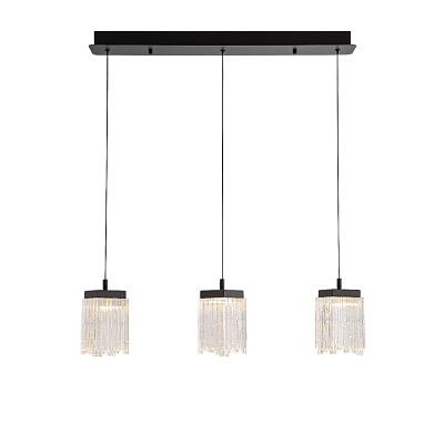 Подвесной светильник MD25020403-3B1 Matt black, LED/16.4W, 3000K dimmable Delight Collection