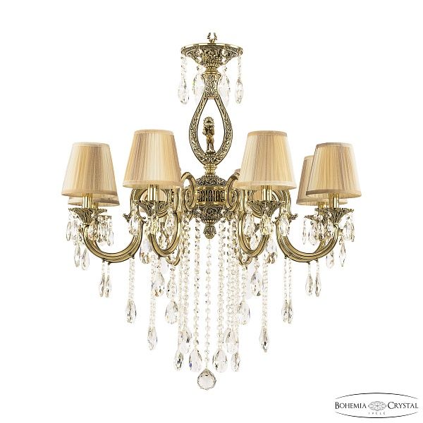 Люстра Bohemia Ivele Crystal 72403/8/250 B GB FL3M ST8