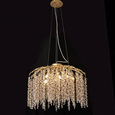 Люстра Sinfonia di Luce Gold Amber Dome Great Light LS60391