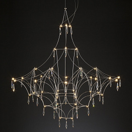 Люстра Mira Quasar Suspension Lamp designed by Jan Pauwels