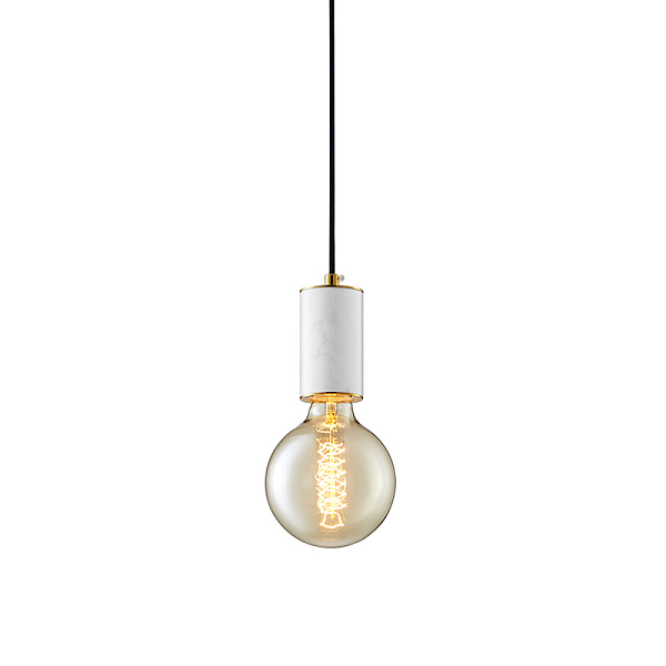 Подвесной светильник LED7 Future Lighting Loft Industry Modern - Marble Gold Holder