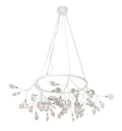 Светильник подвесной Crystal Lux EVITA SP45 D WHITE/TRANSPARENT