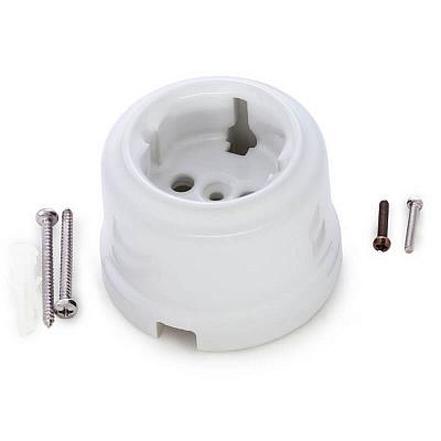 Корпус ретро розетки с заземляющим контактом Sun Lumen 058-988