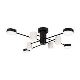 Люстра на штанге Freya Tibo FR6048CL-L8B