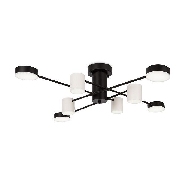 Люстра на штанге Freya Tibo FR6048CL-L8B