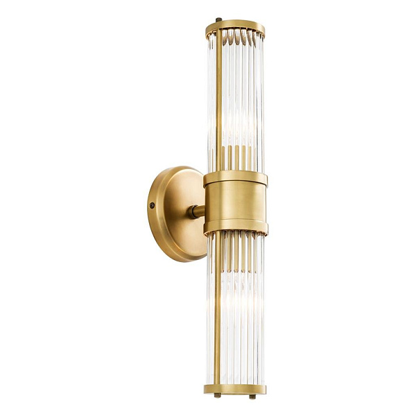 Бра Wall Lamp Claridges Double Brass 44.111016 Eichholtz
