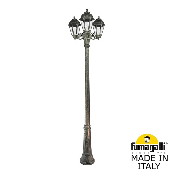 Светильник уличный FUMAGALLI RICU BISSO/SABA 3L К22.157.S30.BXF1R