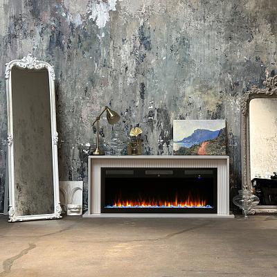 Электрокамин LORETTO E50 BG-P615 Обрамление + EMERALD 50