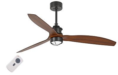 Люстра вентилятор Just Fan Wood 1L Faro Barcelona 33395-10FAR